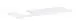Hansgrohe-HG-Xevolos-E-Konsole-1370-550-mit-Ausschnitt-links-fuer-Aufsatzwaschtisch-geschliffen-500-480-Mattweiss-54205700 gallery number 1